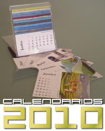 Calend�rios 2010 personalizados
